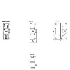 6ES7241-1CH32-0XB0 Communication Module cm 1241, RS422/485