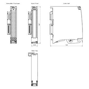 6ES7521-1BH10-0AA0 S7-1500, DI 16x24VDC BA