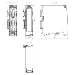 6ES7521-1BL00-0AB0 S7-1500, DI 32x24VDC HF