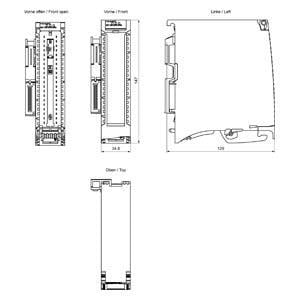 6ES7526-1BH00-0AB0 ET 200MP, F-DI 16X24VDC