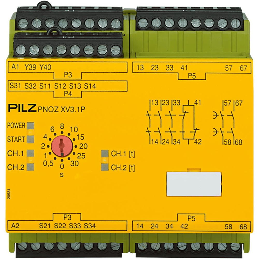 777520 PNOZ XV3.1P 30/24VDC Emniyet Rölesi