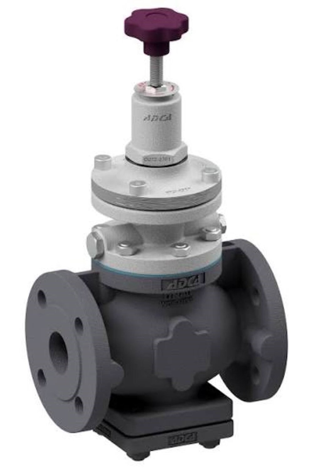 ADCA PRV57-DN20 Pilot Tesirli Basınç Düşürücü Vana  PN16/40 Flanşlı