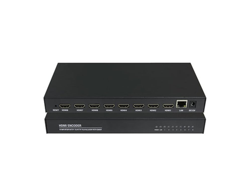 ALPSAT AS264-8C - 8 HDMI Girişli H.264 IP Encoder