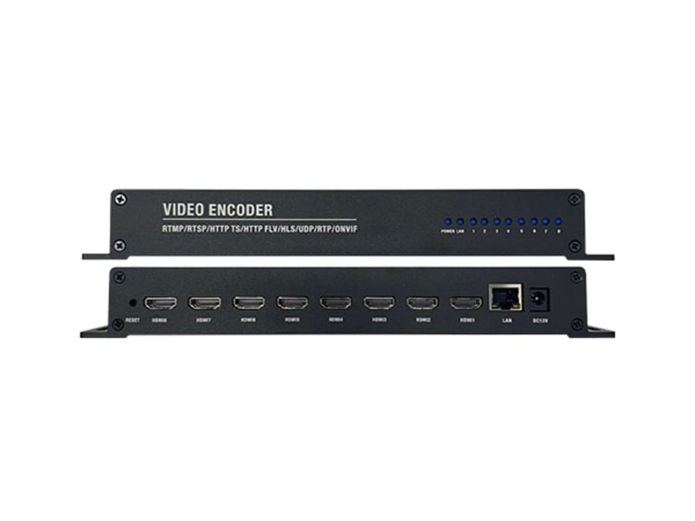 ALPSAT AS265-8C H.265 8 Kanal HDMI IP Encoder