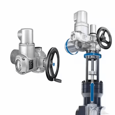 AUMA SAEX 07.6 Ex-Proof Multi-Turn Electric Actuator