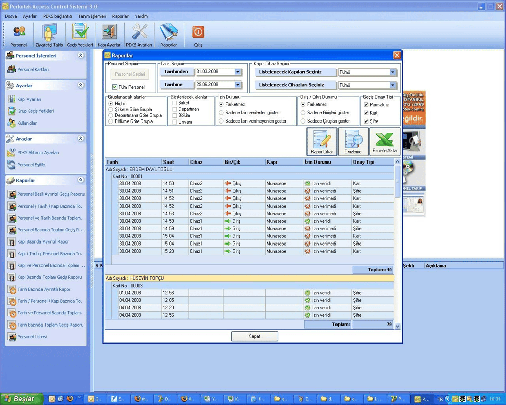 Access Control Yazılımı