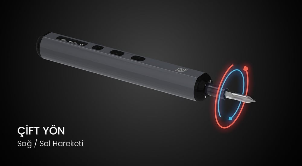 Alpsmart AS-176 Şarjlı Hassas Tornavida Seti 76 Parça