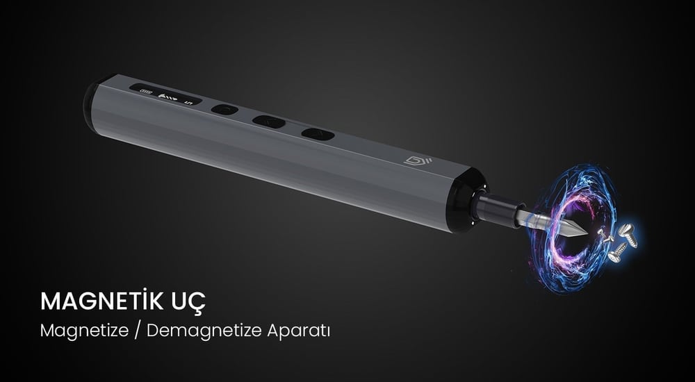 Alpsmart AS-176 Şarjlı Hassas Tornavida Seti 76 Parça