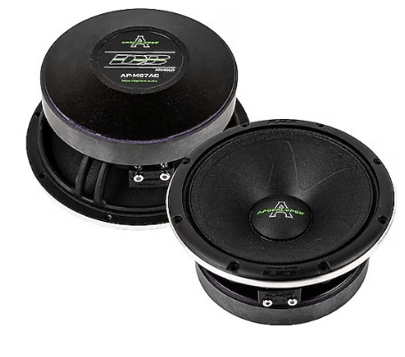Apocalypse AP-M67AC Pro 300 Watt RMS Power 16 cm Midrange 2 Li Paket Halinde