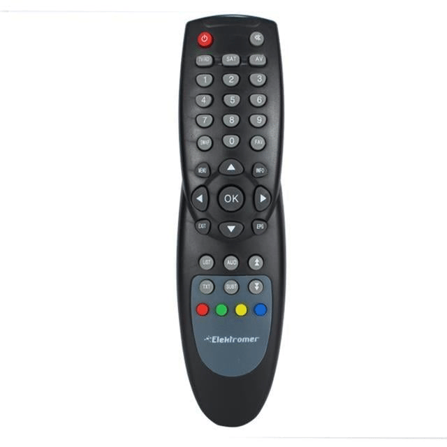 Baff 3800-3900 / Pilot 3000-5000-7000 / Digistar 5250 / Ziwing GRL 9000 Uydu Alıcı Kumandası
