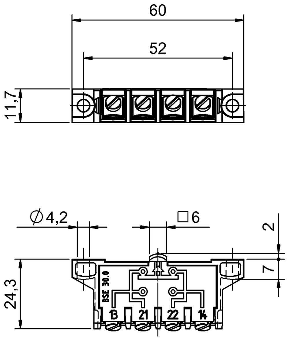 Balluff BSE0005-BSE 30.0-RK Mekanik tek konumlu Limit Switch