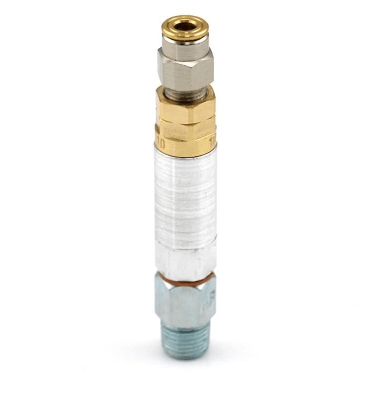 Bijur Delimon ZEM331PA-V - Tek hatlı dağıtıcı ZEM 320 - Steck - strok başına 0,01-0,16 ccm - AG M10x1