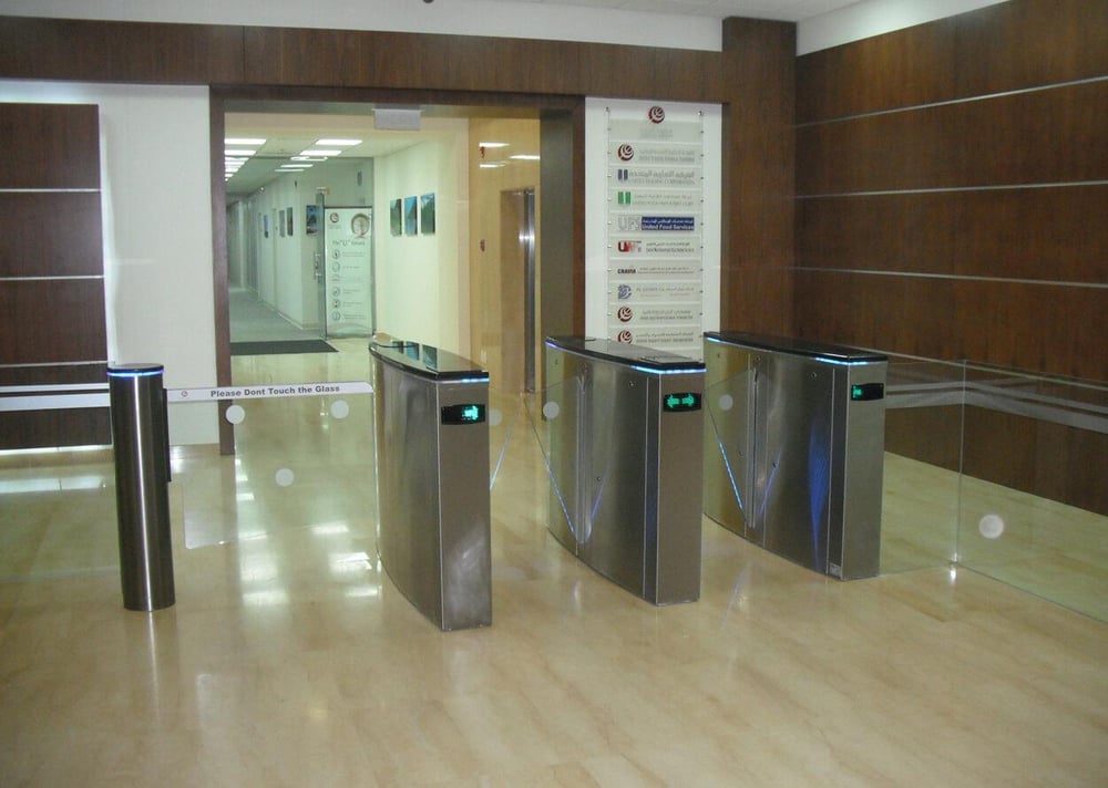 CAME ÖZAK GL A1 Glass Line Hızlı Geçiş Güvenlik Turnikesi