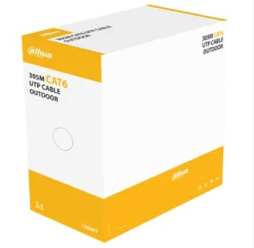 Dahua PFM920-6UN Cat6 Dış Ortam Full Bakır Polietilen Yer Altı - Metre