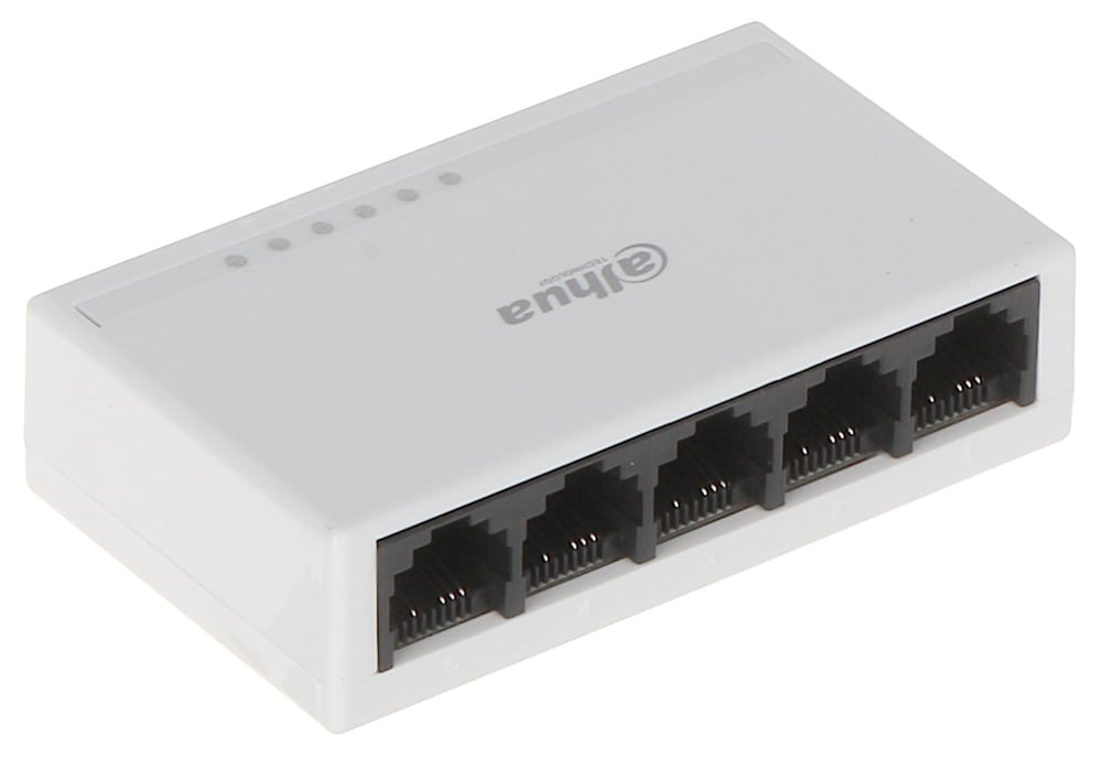 Dahua PFS3005-5ET-L 5 Port Megabit Yönetilemeyen Fast Ethernet Switch