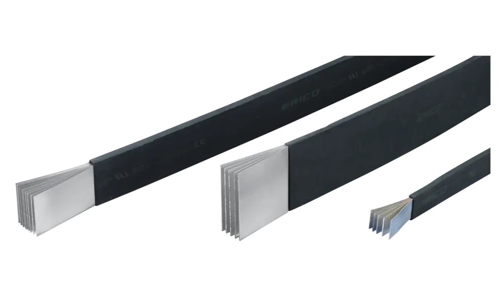 ERIFLEX 534019 Flexibar Advanced 5x24x1 mm 500A 2 Metre Kalaylı Bakır Flex Bara