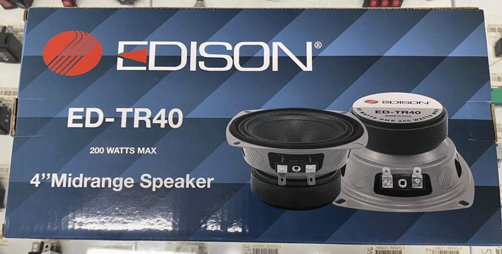 Edison ED-TR40 10 cm 200 Watt Max Power Oto Midrange