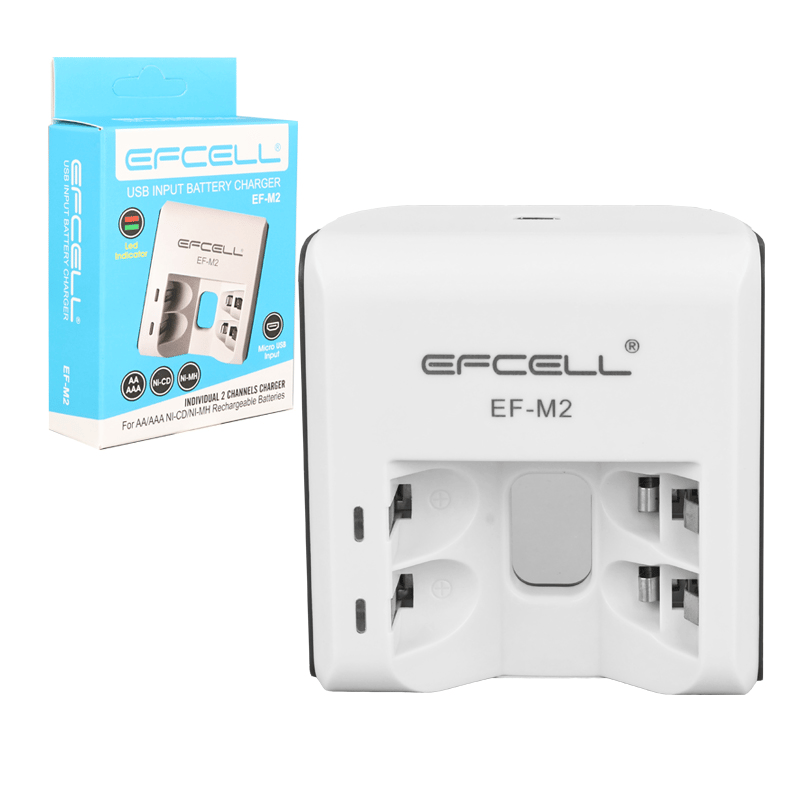 Efcell M2 AA/AAA 2 Li Pil Şarj Cihazı