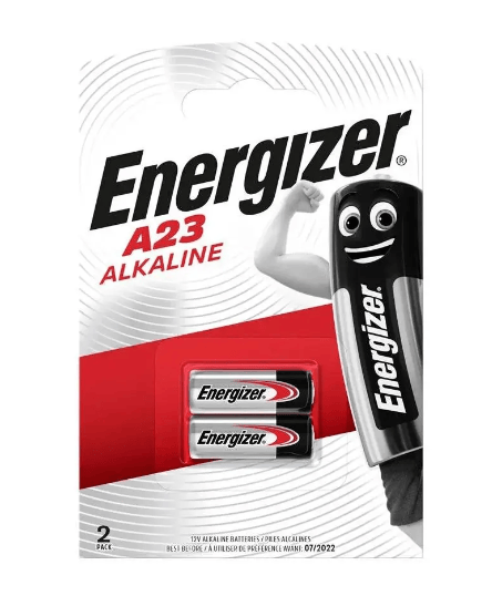 Energizer A23/E23A Alkalin Pil 2 Li Paket Halinde