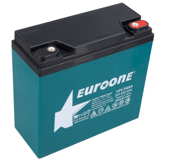 Euroone EO-EB1224 12 Volt 24A E-Bike Elektrikli Bisiklet Aküsü (180 X 76 X 167 MM)