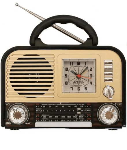 Everton RT-670 Alarmlı Nostaljik Bluetooth/USB/Sd/ Radyo Mp3 Player Müzik Kutusu