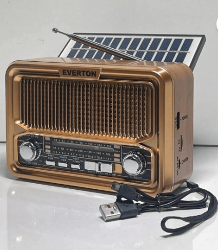 Everton RT-672 Güneş Enerjili SD-Fm-Bluetooth Şarjlı Radyo