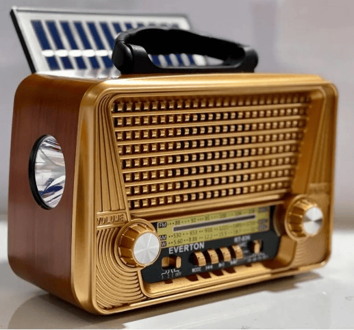 Everton RT-836 Güneş Enerjili SD-Fm-Bluetooth Şarjlı Radyo