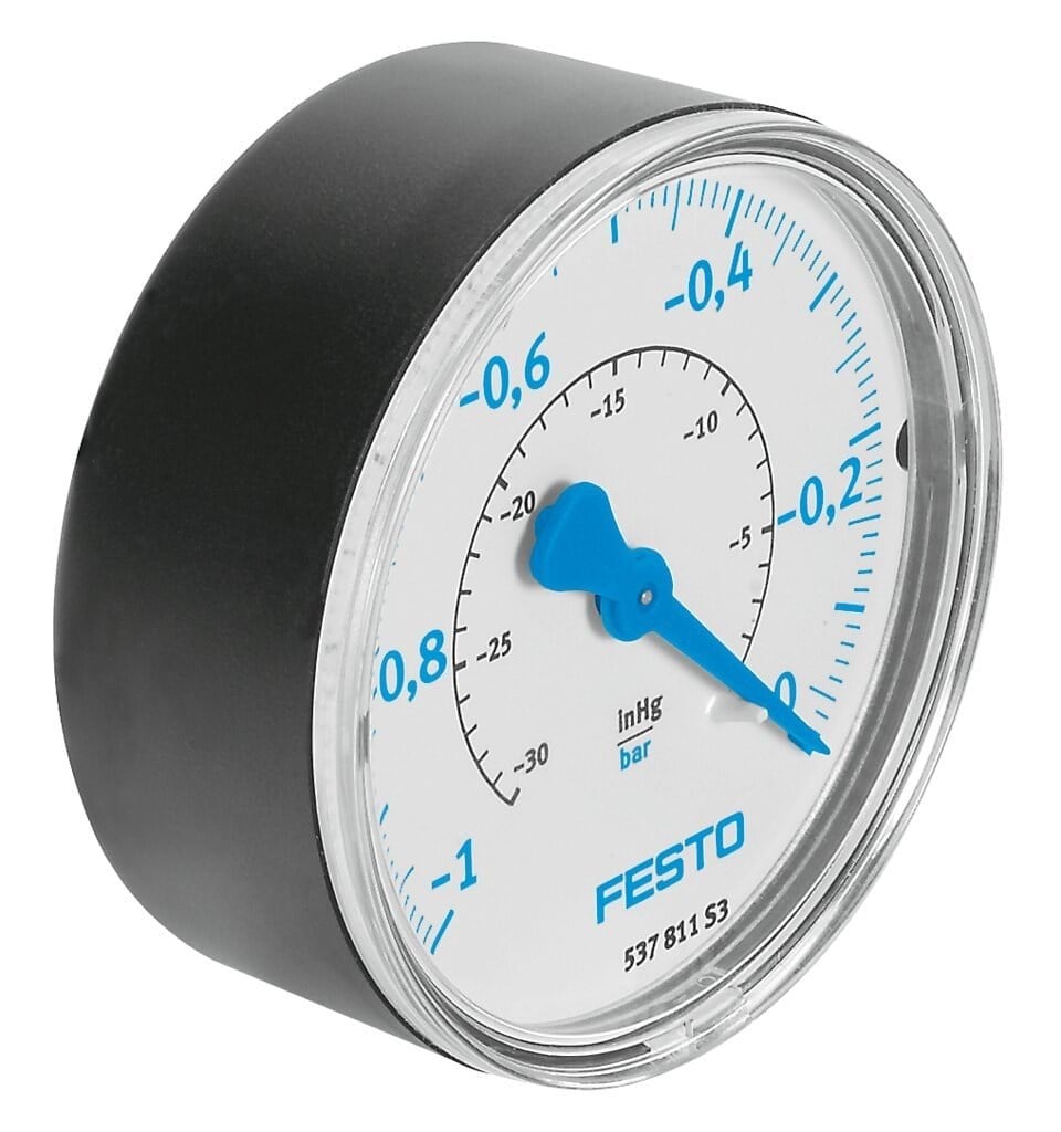 Festo 537810 VAM-40-V1/0-R1/8-EN Vakum Manometresi