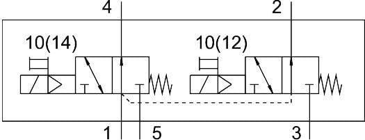 Festo 574353 VUVG-L10-T32U-MZT-M5-1P3 Selenoid valf
