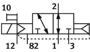 Festo 575258 VUVS-L20-M32U-AZD-G18-F7 Selenoid valf