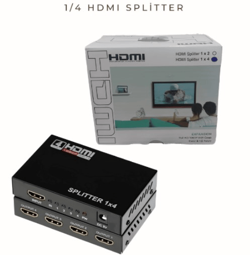 Forline FL1004 1x4 Hdmı Splitter V1.4 Hdmı Çoğaltıcı