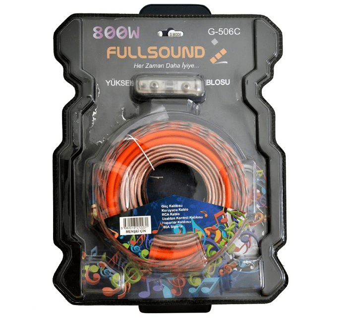 Fullsound G-506C 8GA Anfi Kablo Seti