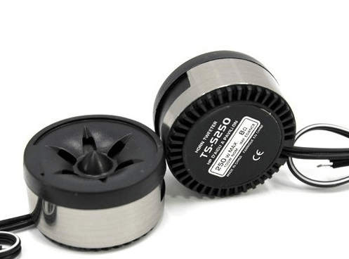 Fullsound TS-S250 250 Watt Max Power+50 Watt RMS Power Oto Tweeter 2 Li Takım Halinde