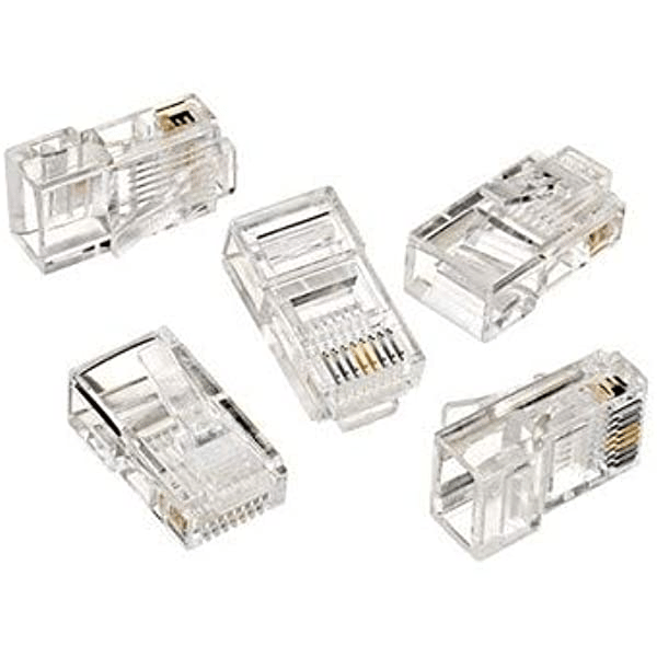 Fully H-608B 6P2C RJ11 Jack 100 Lü Paket Halinde