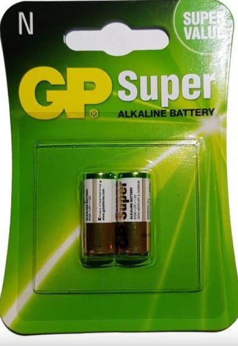 GP GP910A-2UE2 Super Alkalin N Boy Blister Pil - 2 Li Paket Halinde
