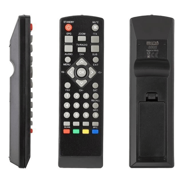 Goldmaster Mini SD - Digimaster Hector Mini Scart - Korax Mini Box - Hiremco Mini SD Wise Uydu Alıcı Kumandası