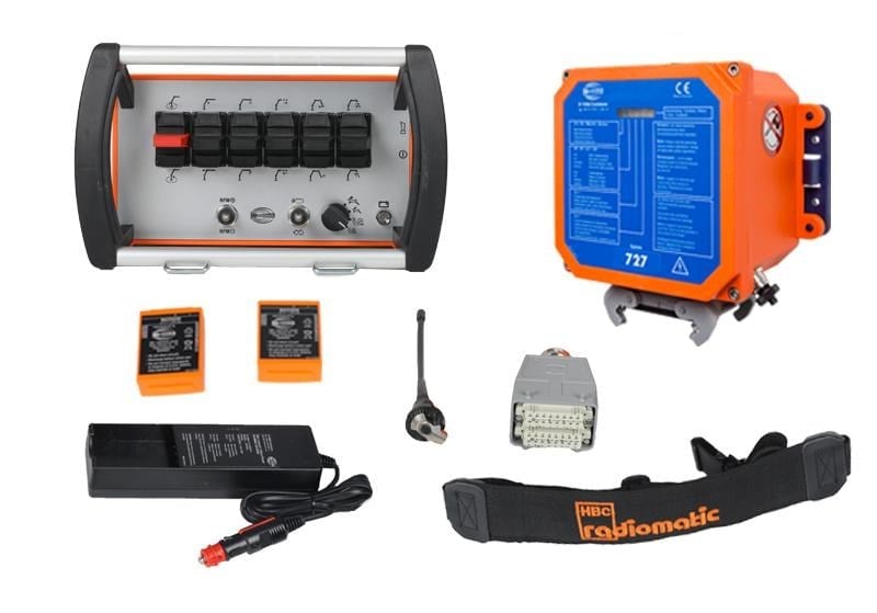 HBC-Radiomatic Spectrum2 - 12 Hareket Oransal Kablosuz Mobil Vinç Kumandası