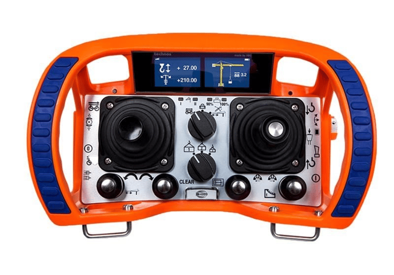 HBC-Radiomatic Technos A - Renkli Ekranlı Kablosuz Mobil Vinç Kumandası