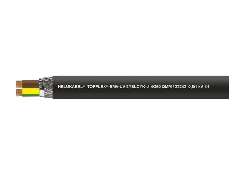 HELUKABEL 22243 TOPFLEX-EMV-UV-2YSLCYK-J black 4 G 70 mm²