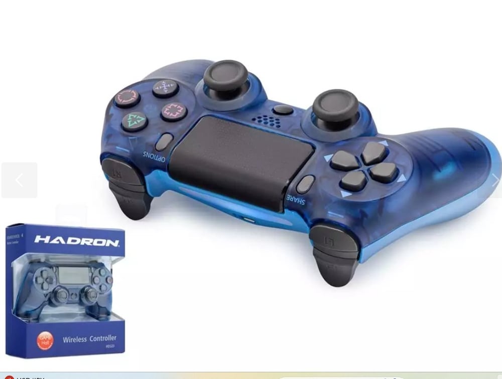 Hadron HD323F PS4 Transparan Mavi Oyun Kolu
