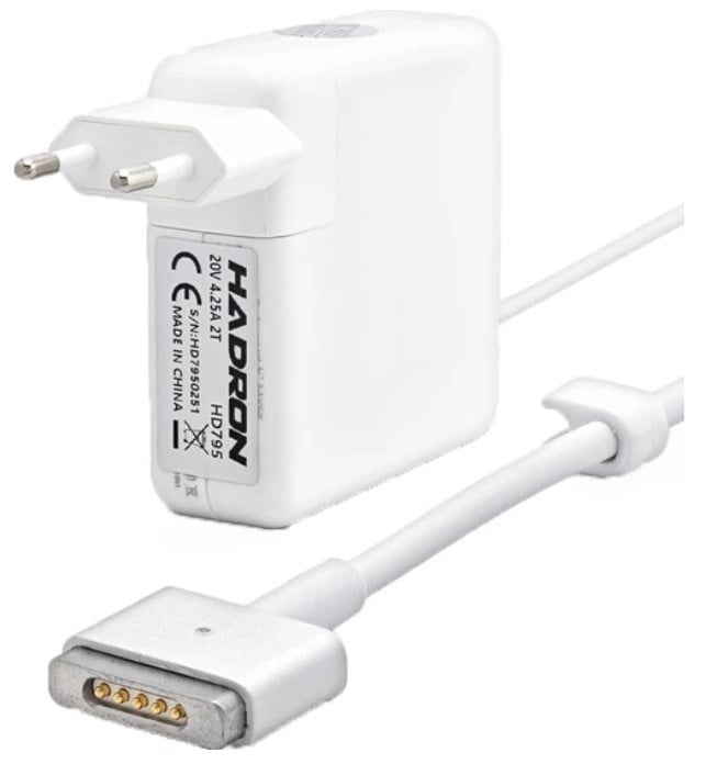 Hadron HD795 20 Volt 4.25 Amper T Tip Mac Adaptör