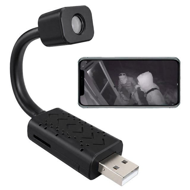 Hello HL-37822 Kablosuz Mini Wi-Fi Akıllı Güvenlik Kamerası Taşınabilir USB Girişli