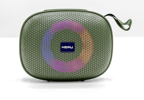 Hepu HP-S08 Rgb 1500 Mah TWS High Sound Ultra Bass Taşınabilir Şarjlı Bluetooth Hoparlör