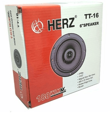 Herz TT16 180W 16 Cm Twitterlı Oto Hoparlör - Adet