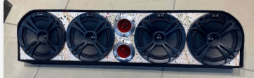 Hi-Fi HF-42010 4 Lü 20 cm 2 Li 10 cm Çerçevesiz Full Mdf Universal Pandizot