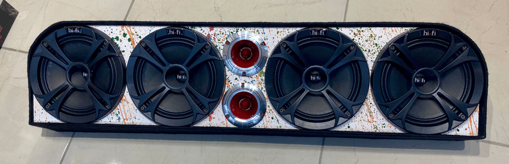 Hi-Fi HF-42010P 4 Lü 20 cm 2 Li 10 cm Boyalı Full Mdf Universal Pandizot