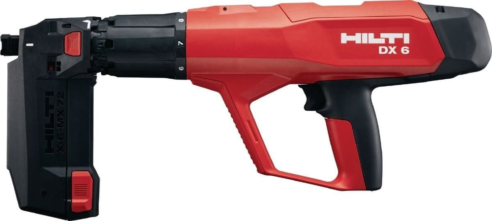 Hilti 2020266 DX 6 MX Barutlu Magazinli Çivi Çakma Tabancası Çantalı Set