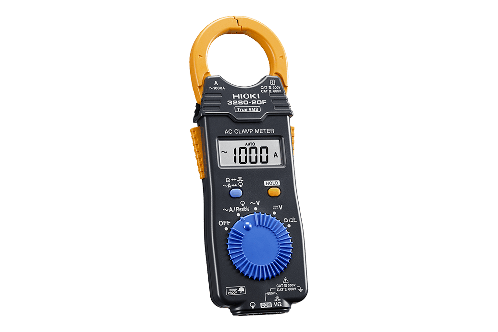 Hioki 3280-20F True RMS AC Pensampermetre | 1000A | 33mm Çene | Data Hold | 3 Yıl Garanti