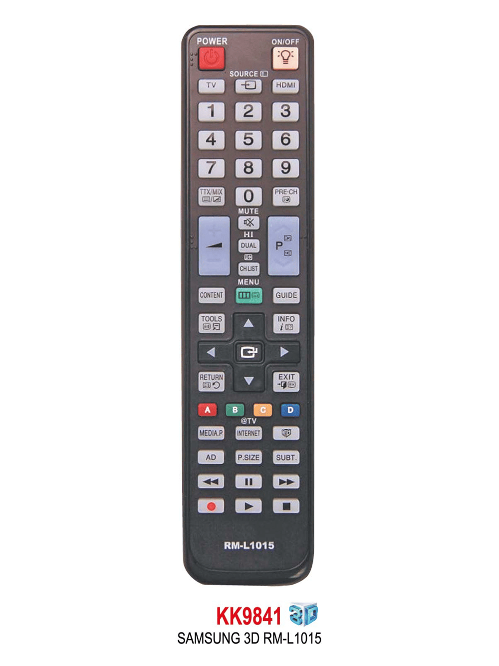 Huayu RM-L1015 Samsung 3D Lcd/Led Tv Kumandas
