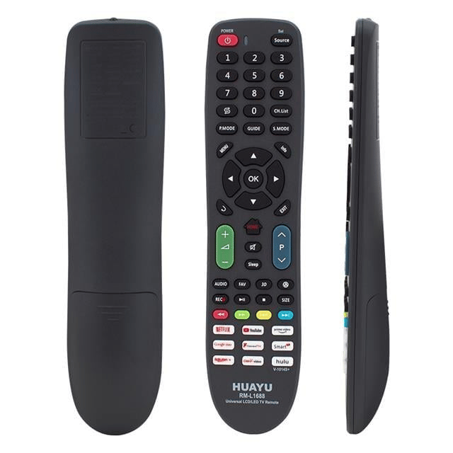 Huayu RM-L1688 Plus (V-1014S+) Netflix-Youtube-Prime Video-Google Play Tuşlu Universal Lcd Led Tv Kumandası